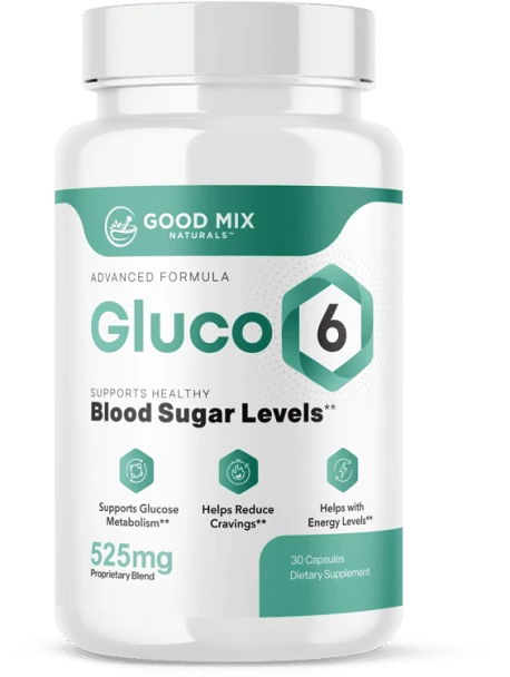 Gluco6 Single Bottle Package