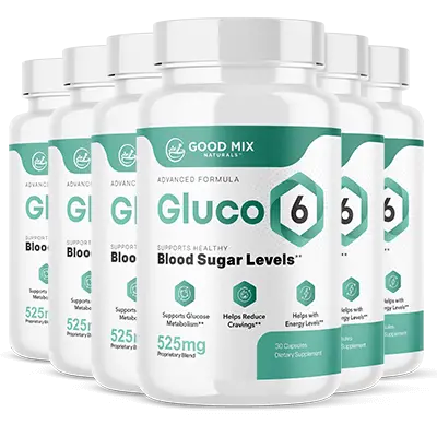 Gluco6 6 Bottle Package Deal