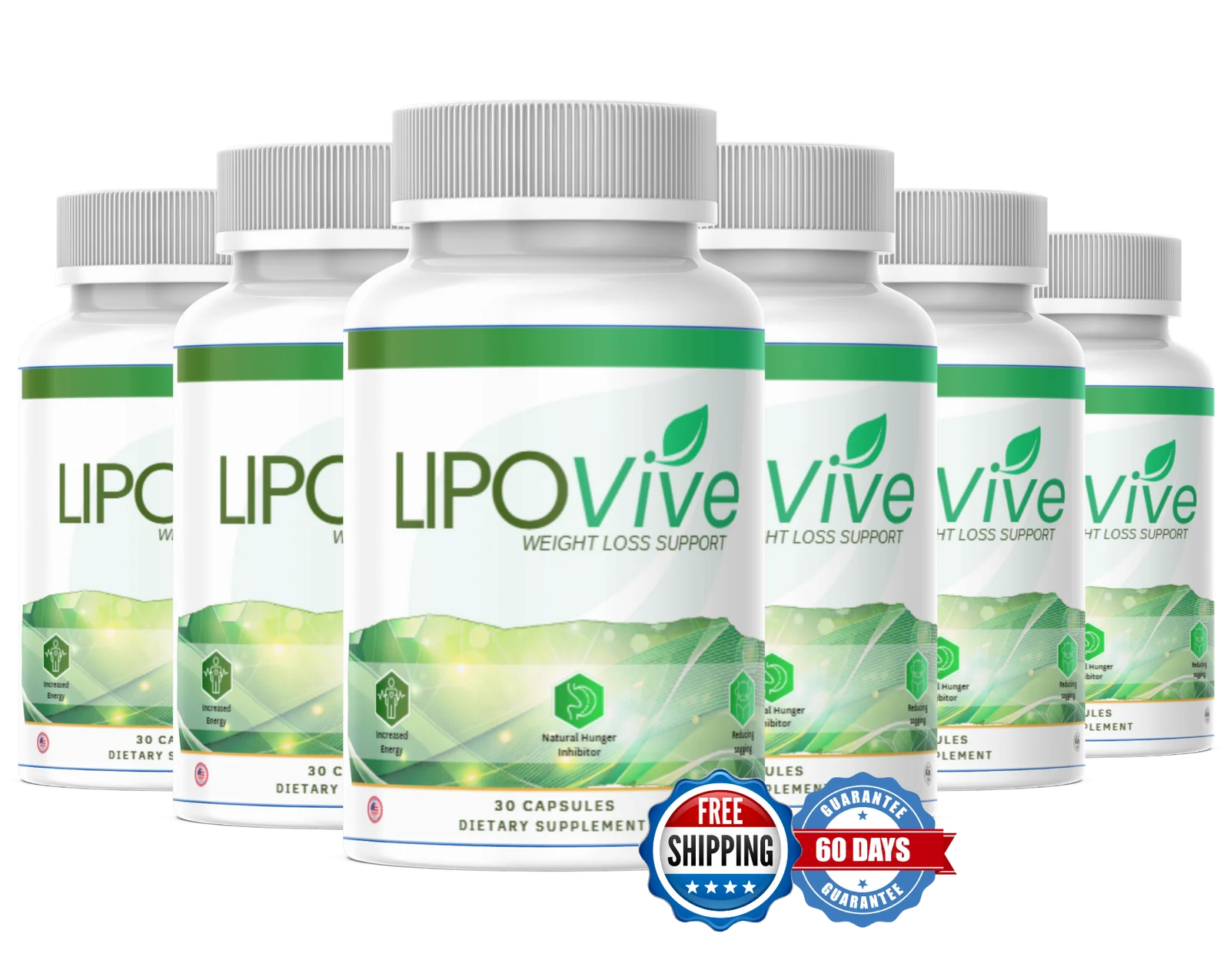Lipovive 6 Bottle Package Deal