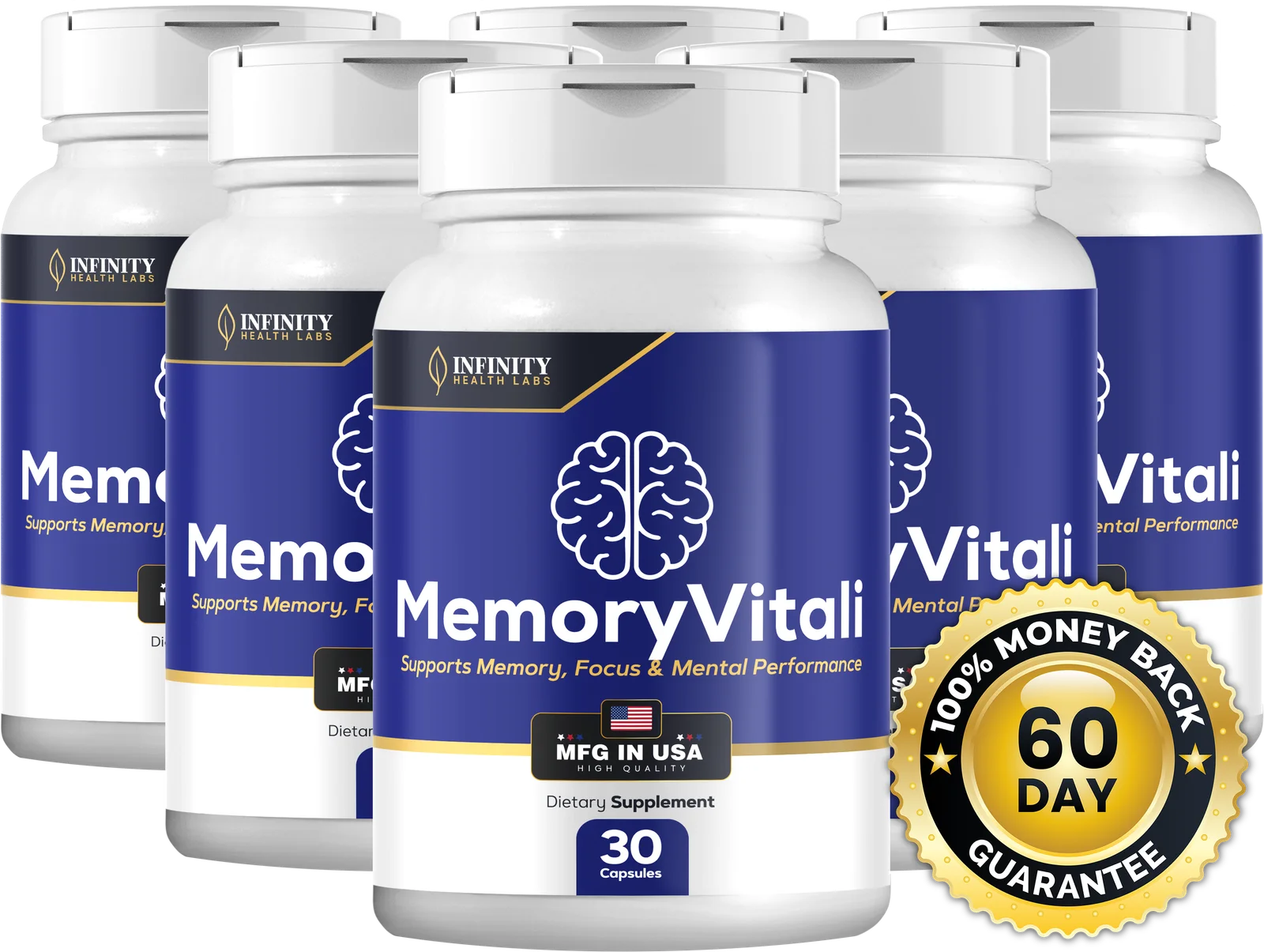 MemoryVitali 6 Bottle Package Deal - Best Value