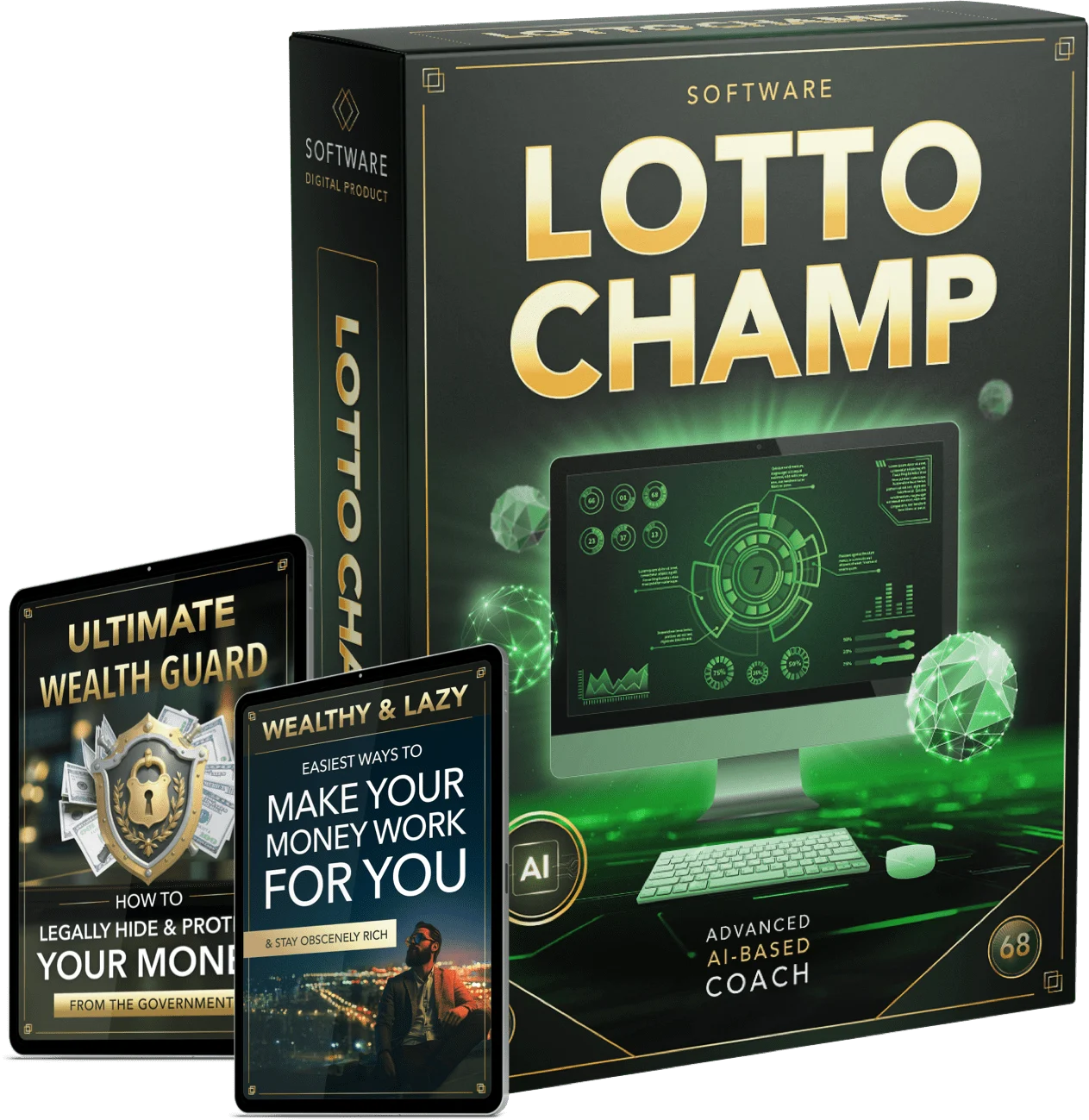 Lotto Champ Reviews Free Bonus E-Books Gift 2026 AI Lottery Tool
