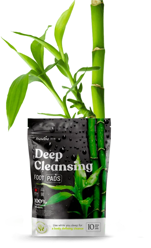 Nuubu Deep Cleansing Foot Pads Black Bamboo Packaging 2026 — Japanese Traditional Wellness