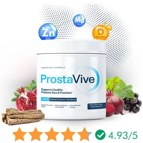 Prostavive β Official Prostate Supplement Prostavive reviews natural prostate health supplement powder