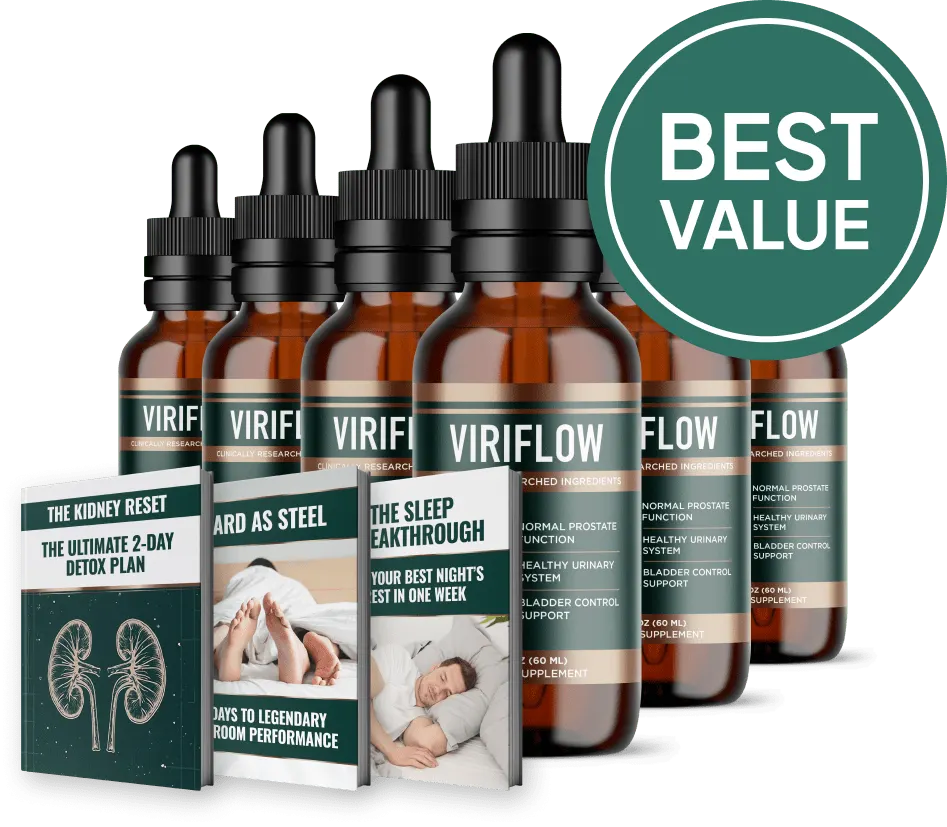 ViriFlow Review 6 Bottle Best Value Bundle Prostate Drops 2026