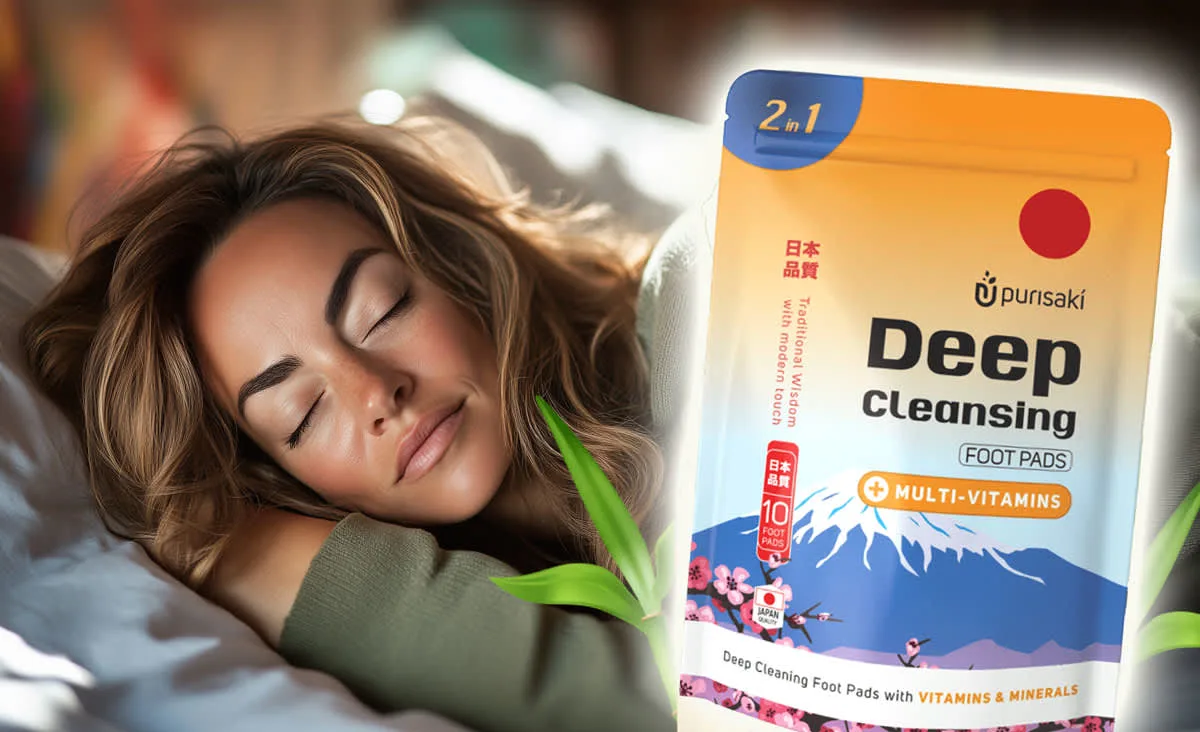 Purisaki Foot Patches 2026 — 2-in-1 Detox Vitamin Overnight Foot Pad System