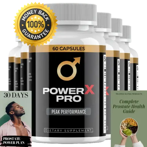 PowerX Pro Reviews 2026 Peak Performance Male Vitality Supplement 60 Capsules