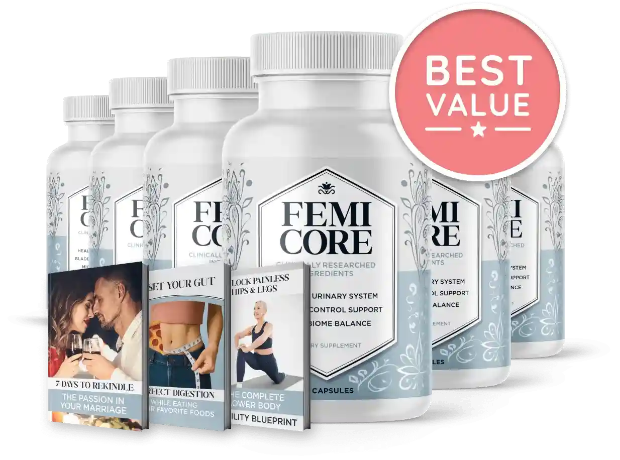 femicore reviews — 6 bottle best value bundle with free shipping and bonuses