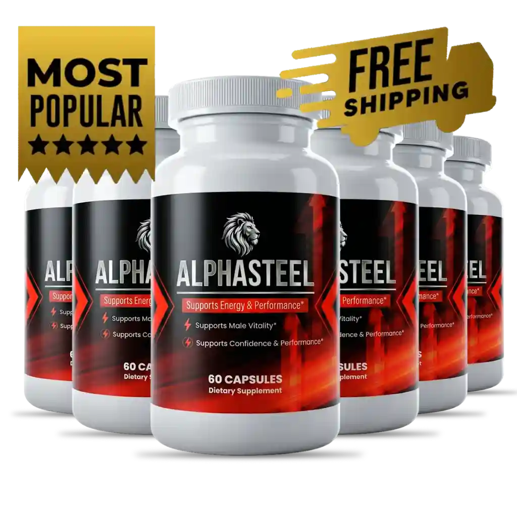 AlphaSteel Ingredients and Benefits β 6 Clinically Studied Male Health Compounds