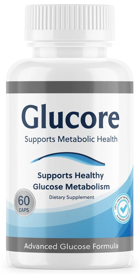 Glucore Reviews 2026 β Honest & Verified glucore reviews 2026 β official natural glucose support supplement bottle