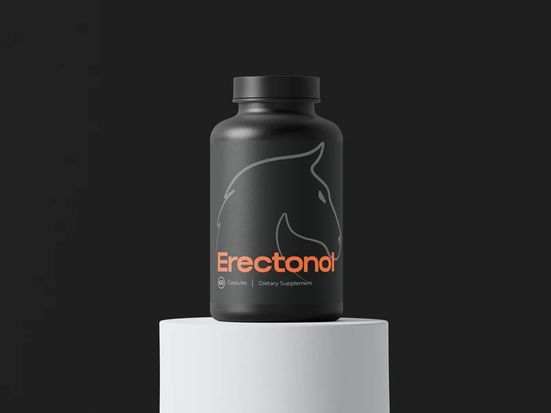 erectonol reviews 2026 — official natural men's performance supplement jar