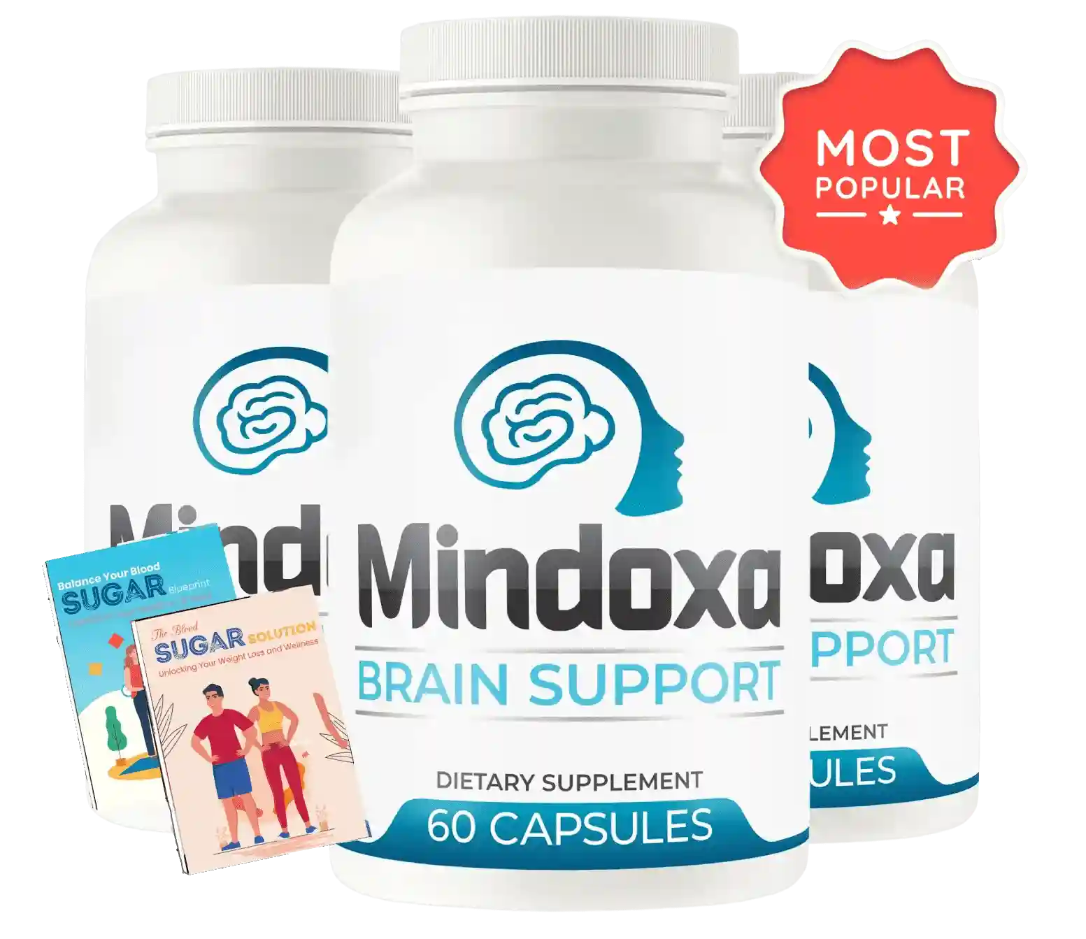 Mindoxa 3 Bottle Package β Popular Brain Health Supplement USA 2026