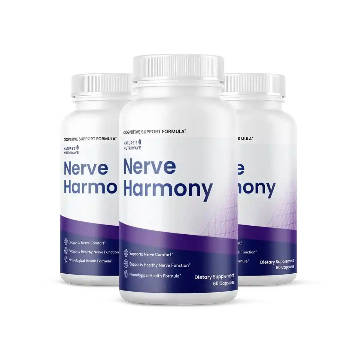 NerveHarmony 3 Bottle Package – Popular Nerve Health Supplement USA