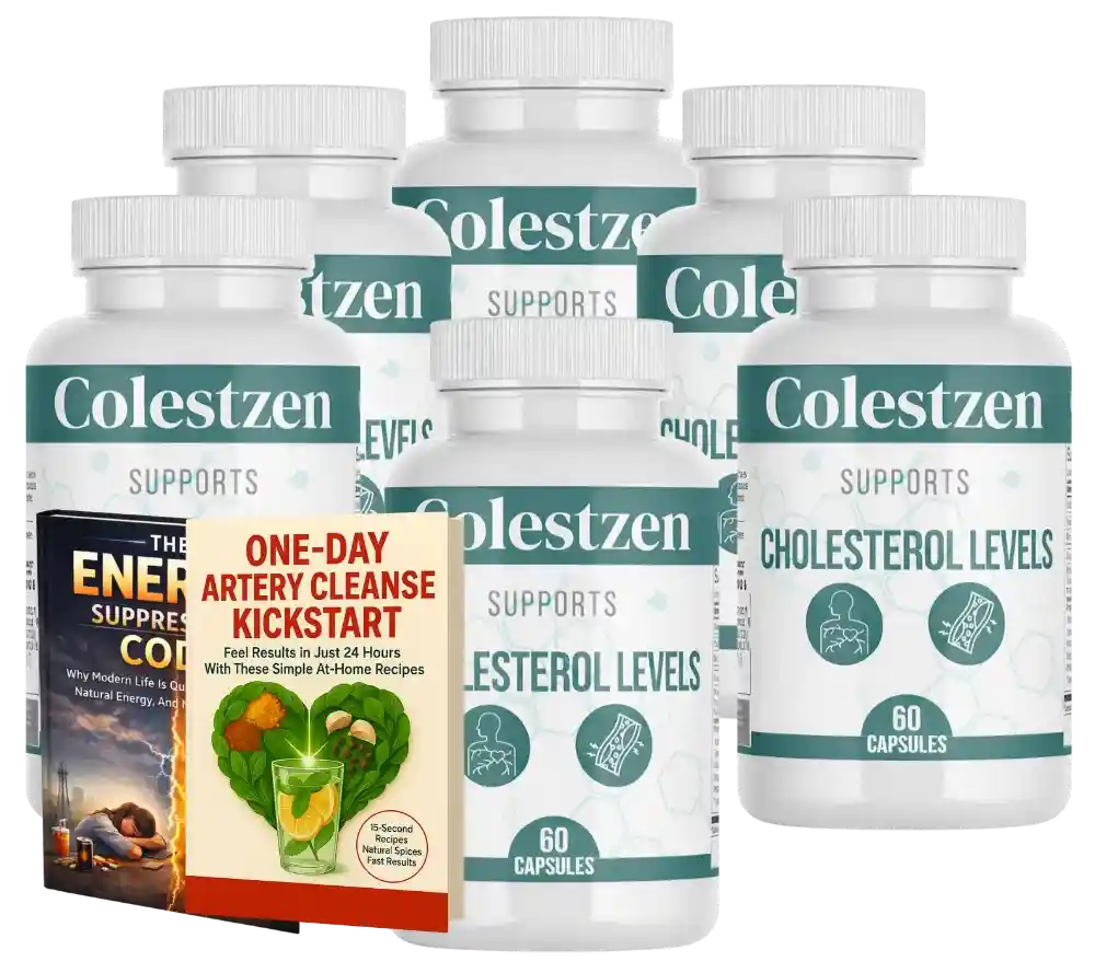 ColestZen Reviews 6 Bottle Best Value 2026 Cholesterol Heart Health Save $900 FREE Shipping