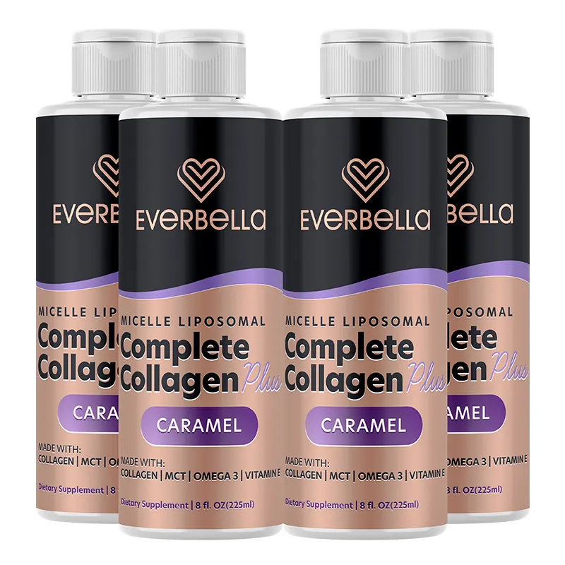 EverBella Collagen Reviews 2026 Complete Collagen Plus Micellized Nano Collagen Caramel Pouches Women Anti-Aging