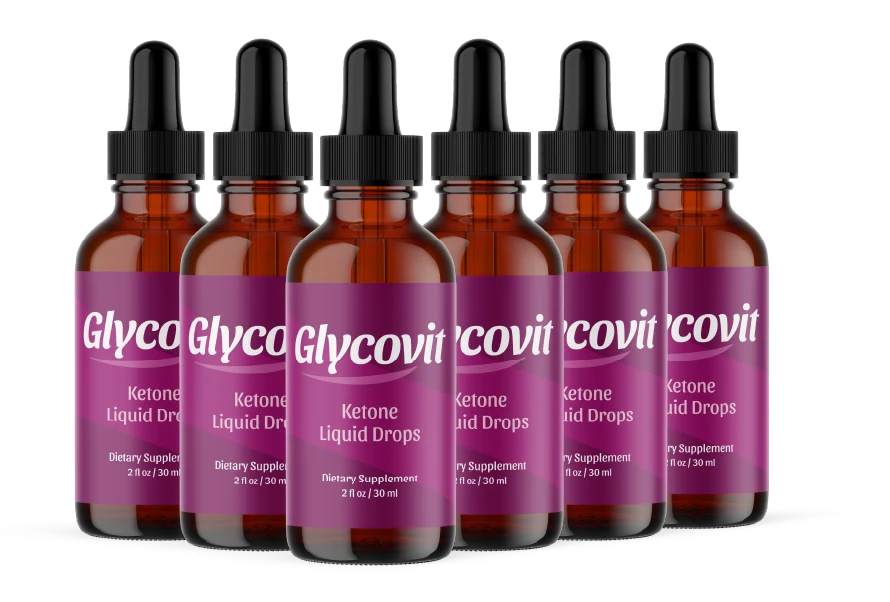 Glycovit Supplement 2026 8 Botanical Glucose Balance Liquid Drops EGCG Cayenne African Mango Astragalus Root USA