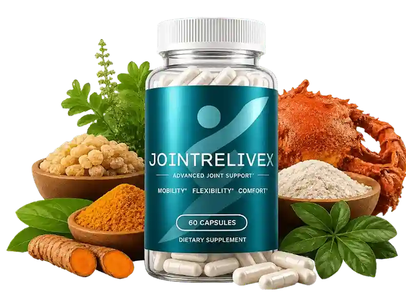 JointReliveX Reviews 2026 Daily Joint Support Supplement 8 Ingredients Mobility Flexibility