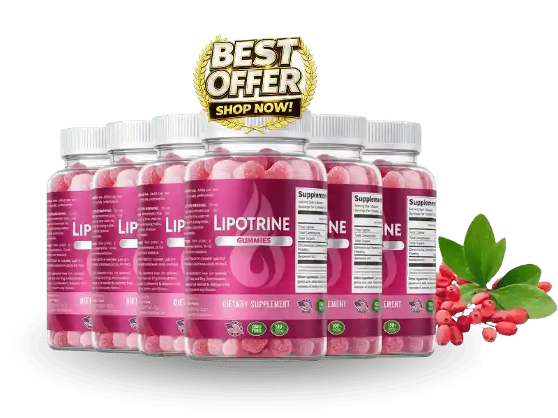 LipoTrine Reviews Customer Results 2026 Verified Women Weight Loss Gummy Triple G Before After