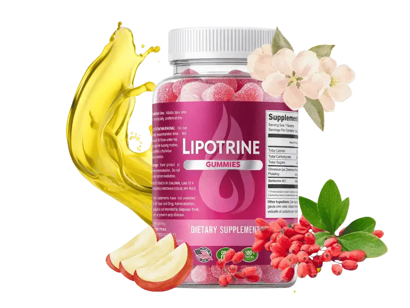 LipoTrine Reviews 2026 Triple G Weight Loss Gummy GLP-1 GIP Glucagon Berberine EGCG Natural