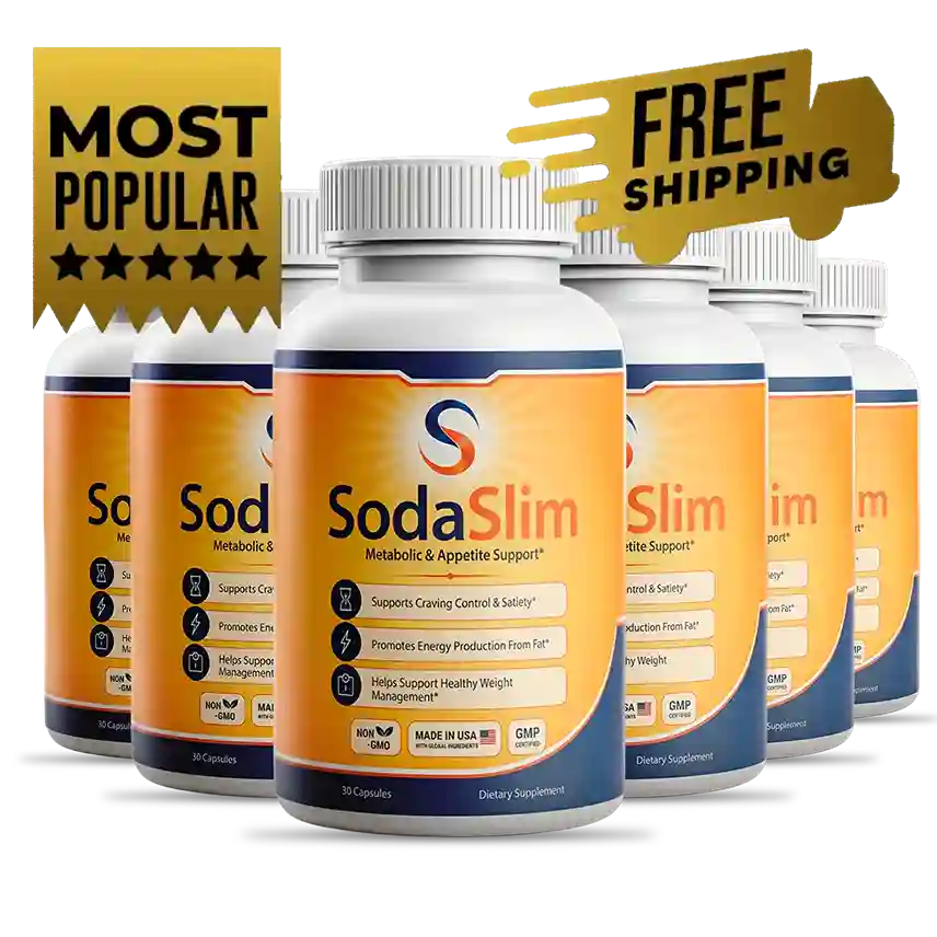 SodaSlim Reviews 2026 5 Ingredient Thermogenic Weight Loss Capsule Green Coffee Garcinia Green Tea GMP USA
