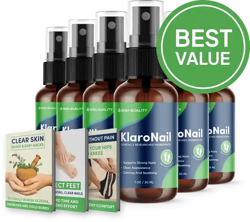 KlaroNail 6 Bottle Best Value Bundle — Save $780 klaronail 6 bottle best value bundle — verified pricing free shipping 3 free bonuses