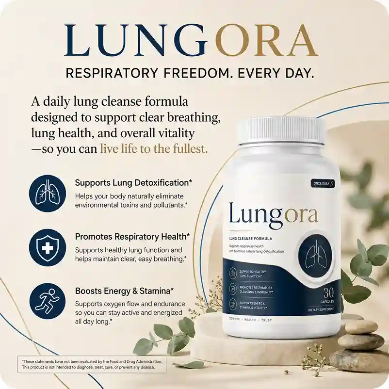 Lungora Verified Ingredients — All 6 Confirmed lungora reviews — 6 verified ingredients inside lungora respiratory wellness supplement