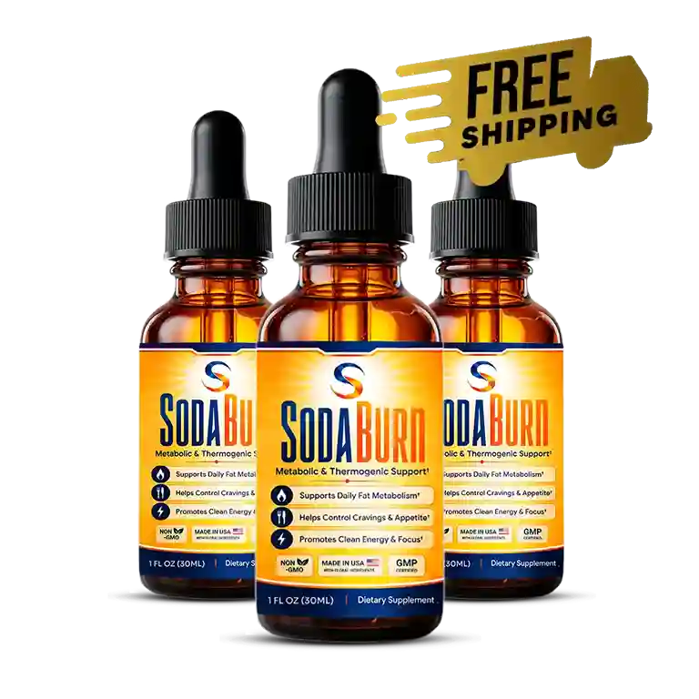 SodaBurn Reviews Customer Results 2026 Verified Before After Weight Loss Houston Chicago Seattle Phoenix Thermogenic Liquid Drops GMP USA