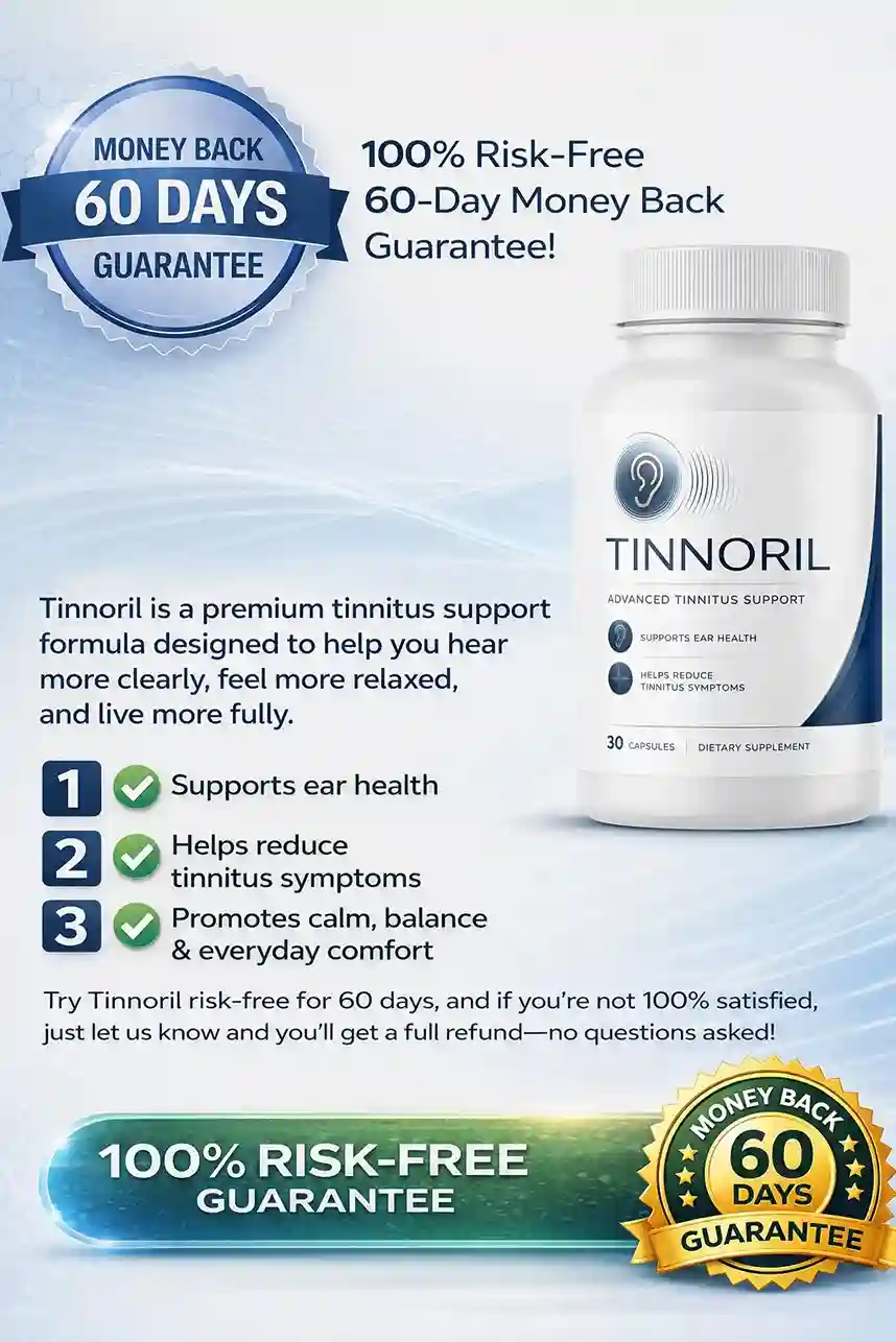 Tinnoril Ingredients — Verified from Supplement Facts tinnoril reviews — 6 verified ingredients magnesium glycinate alpha lipoic acid coq10 turmeric butcher broom l-carnitine