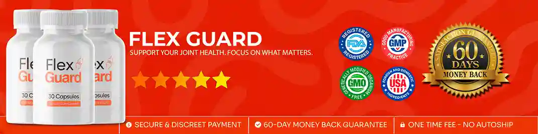 Flex Guard Reviews 2026 — 8-Ingredient Joint Supplement flex guard reviews 2026 — 8-ingredient joint health supplement glucosamine 500mg boswellia chondroitin turmeric msm bromelain quercetin methionine