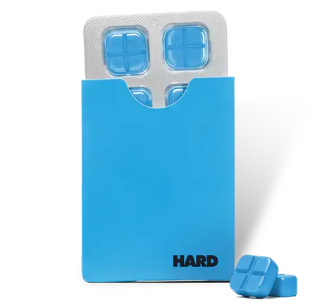 hardrx benefits — sublingual tablet ed treatment fast onset long duration sildenafil tadalafil combo hard health physician guided