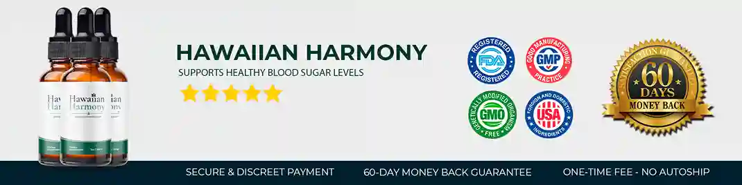 Hawaiian Harmony Ingredients โ 20 Verified From Official Label hawaiian harmony ingredients โ 20 botanicals chromium gymnema maca african mango eleuthero ginseng cayenne gaba l-tryptophan blood sugar drops