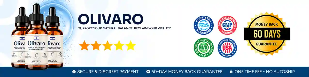 Olivaro Benefits 2026 Blood Sugar Liquid Drops Gymnema Chromium Grapefruit Fruit L-Ornithine L-Arginine GABA Coleus Forskohlii Maca Root African Mango 22 Ingredients Plant-Based Vegan Non-GMO
