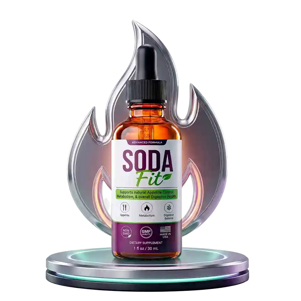 SodaFit Benefits 2026 6 Ingredient Thermogenic Formula Accelerate Fat Burning Suppress Appetite Boost Energy Support Lean Muscle Detoxify Improve Metabolism Gut Bacteria Natural Non-GMO GMP FDA USA