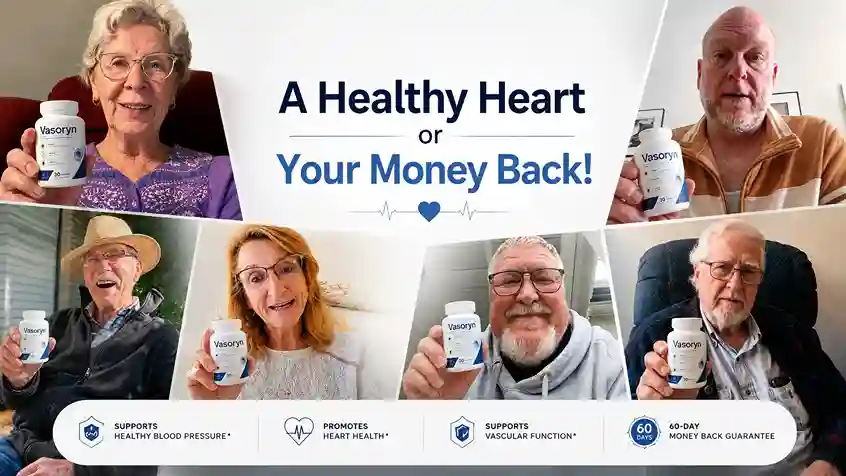 Vasoryn Customer Reviews vasoryn reviews — cardiovascular support formula buyer experiences blood pressure heart health vascular results 2026