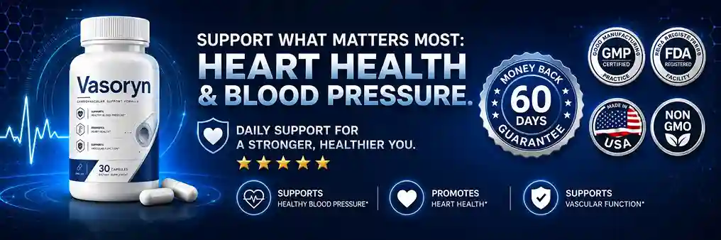 Vasoryn Reviews 2026 — Cardiovascular Support Formula vasoryn reviews 2026 — cardiovascular support formula l-citrulline pine bark saffron grape skin maca blood pressure heart health