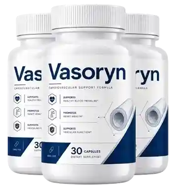 vasoryn ingredients — l-citrulline l-carnitine pine bark maca root grape skin saffron niacin zinc cardiovascular support