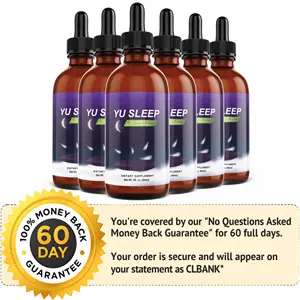 Yu Sleep Ingredients — All 10 Analyzed yu sleep ingredients 2026 — liquid sleep dropper melatonin 0.9mg 5-htp magnesium glycinate apigenin lemon balm l-theanine gaba red tart cherry vitamin b6 b2